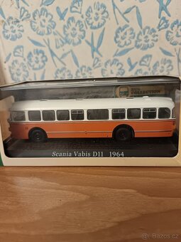 Model autobusu Scania Vabis D11 1964 - 5