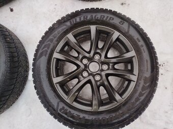 ORIGINAL ALU KOLA MAZDA - r16 rozteč 5x114,3 + zimní pneu - 5