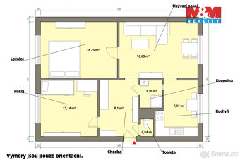 Prodej bytu 3+1, 64 m², Mariánské Lázně, ul. Hroznatova - 5