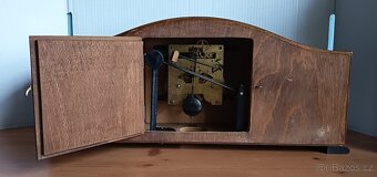 Staré krbové hodiny - funkční - 5