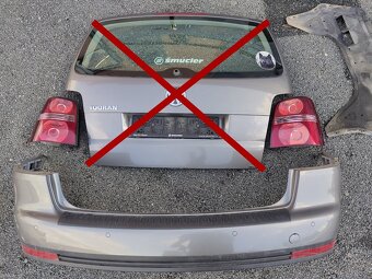 Karosářské díly VW Touran (06-10) - 5