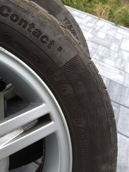 Kola, ALU disky R14 letní pneu Continental 175/65 - 5