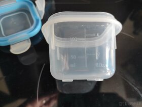 Plastové dózy 150 ml nové 4 ks - 5