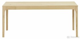 Velký rozkládací dubový stůl z masivu Germany - 120-180 cm - 5