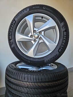 Alu kola 5x112 Letní Michelin 235/55/18 - 5