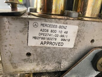 Hydraulická pumpa střechy w208 clk - 5
