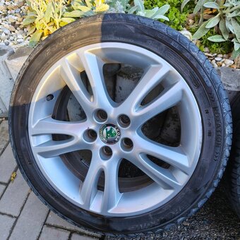 Originál alu kola Škoda R16 rozteč 5x100 - 5