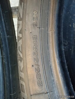 225/55/18 letní pneu BRIDGESTONE 225 55 18 - 5