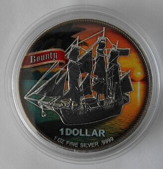 Stříbrná mince Bounty 1oz, dva druhy - 5