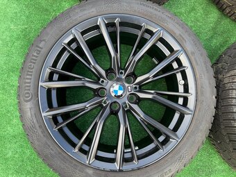 Originál alu kola Bmw 5x112 R18 styling 796M zimní - 5
