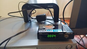 Tv Sencor + dvb-t 2 + anténa. - 5