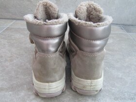 zimní kotníčkové boty s kožíškem zn. Santé, vel. 30 - 5