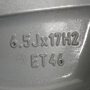 Zánovní zimní kola VW 205/50 r17 - 6,5Jx17 ET46 č. A0025 - 5