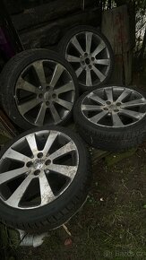 Prodam alu kola 17 se zanovnima gumama - 5
