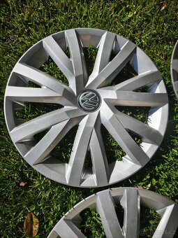 Originální poklice kryty kol VW r16 Golf Passat Touran - 5