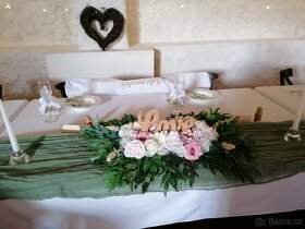 Svatební dekorace - přírodní styl - 5