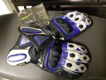 Rukavice na motorku, vel S, nepouzite - 5