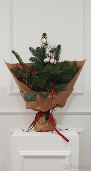 Vánoční dekorace s živého Nobilisu - 5