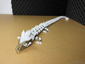 Flexibilný kryštálový drak 3D tisk - 5