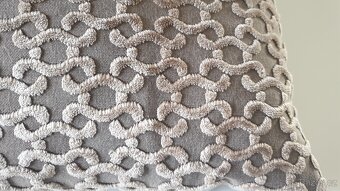 Luxusní polštář vč. výplně béžový - 5