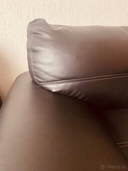 Sedací souprava z eko kůže - 5