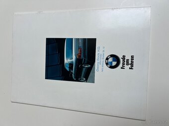 Prospekt BMW E34 524td , 33str , D - 5