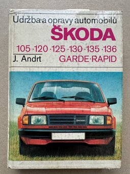 Škoda 120 1985 katalog a kniha Opravy a údržba - 5