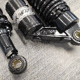 Zadní tlumiče ENDURO 400mm /skladem v černé a chrom/ - 5