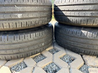 4x alu disky 5x112 R15, letní pneu 60 % - 5