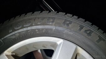 ALU 4X100, 165/70/14 81T, ET35, ZIMNÍ - Č-97 - 5