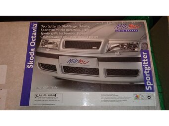 Milotec 40206 sání do nárazníku - 3dílné Škoda Octavia Facel - 5