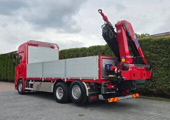 9257 - Scania R500 - 6x2 - Valník + HR-HMF 2120K5 – EURO 6 - 5