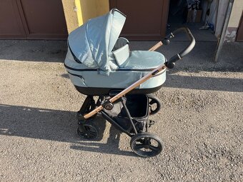 Kočárek Camarelo Belagio Mint 2v1 + autosedačka Cybex - 5