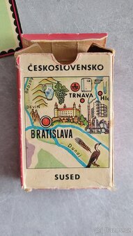 Mapa Československo z kartiček - 5