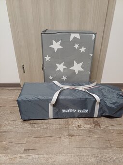 Dětská cestovní postýlka s pěnovou matrací - 5