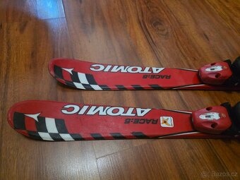 Dětské sjezdové lyže set Atomic Race 5 v délce 100 cm - 5