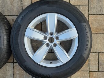 originál VW Touareg III Corvara 7,5x17" 5x112 ET18 s pneu - 5