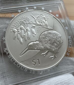 Stříbrné mince 1oz New Zealand Pták Kiwi - 5