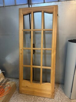 Prodám starší použité dveře ze stavby 80 cm - 5