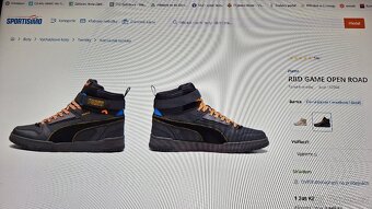 Boty PUMA RBD GAME OPEN ROAD velikost 40 - 5