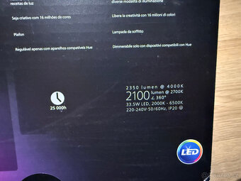 Stropní svítidlo Philips Hue Infuse M černé - 5
