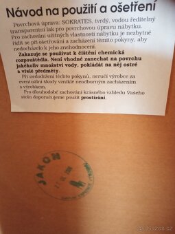 Prodáme jídelní stůl rozkládací - 5