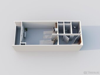 Pronájem, byt 1+kk, 30 m2, Moravská Ostrava, ul. Nádražní - 5