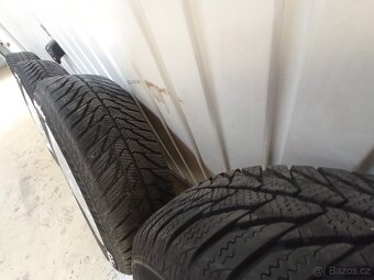 Plechové disky R14 Citroen se zimními pneu R14  175/70 - 5
