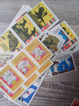 Staré zápalkové nalepky,etikety - 5