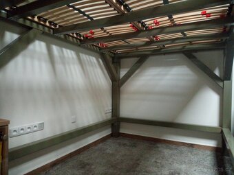 Zánovní patrová postel z masivu pro dvě matrace 200x80cm - 5