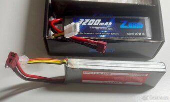 Baterie Zeee 3S LiPo 3200mAh 11,1V 50C,T konektor-2ks - 5