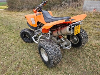 Kawasaki KFX 700 žlutá SPZ - 5