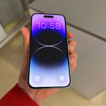 iPhone 14 Pro 256GB fialový, 100% baterie, 12 měsíců záruka - 5