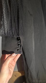 Elegantní černé šaty, úplně nové s visačkou. - 5